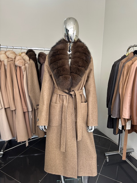 Alpaca Collar with Fox Fur