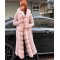 Long Hooded Knit with Front Fox Fur